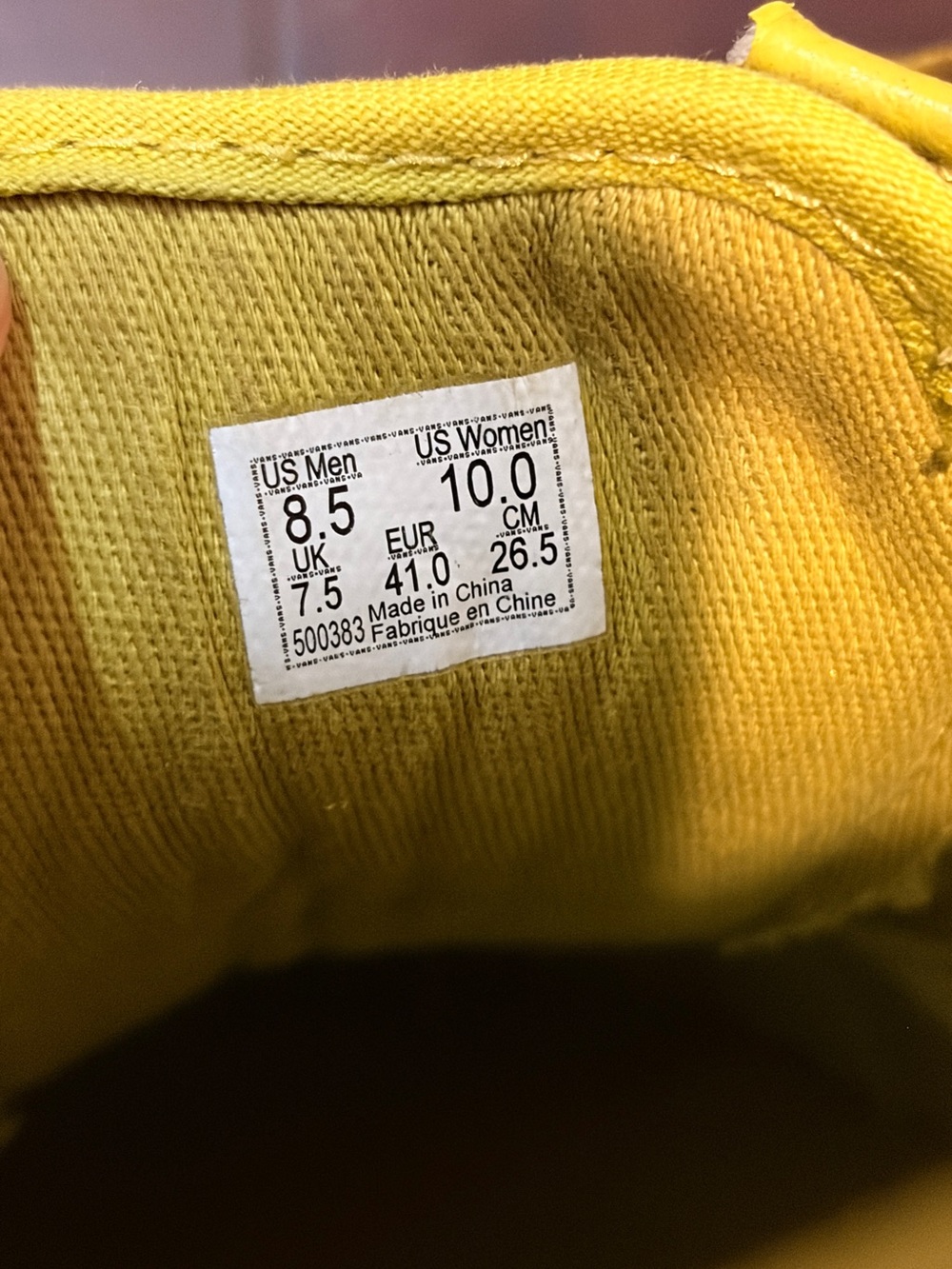 VANS x Collina Strada metallic Old Skool Vibram DX Sneakers - Picture 7 of 7